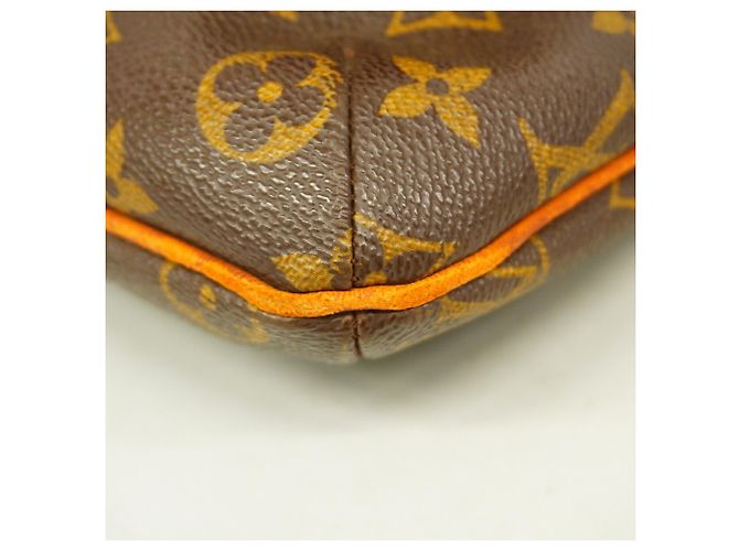 Borsa a tracolla Louis Vuitton Monogram Musette Salsa Marrone - vista 6