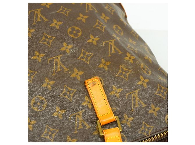 Borsa Cabas Mezzo Monogram Louis Vuitton Marrone - vista 10