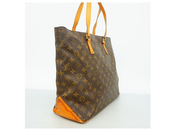 Borsa Cabas Mezzo Monogram Louis Vuitton Marrone - vista 2