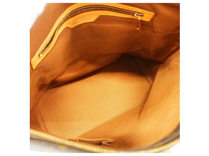 Borsa Cabas Mezzo Monogram Louis Vuitton Marrone - vista 4