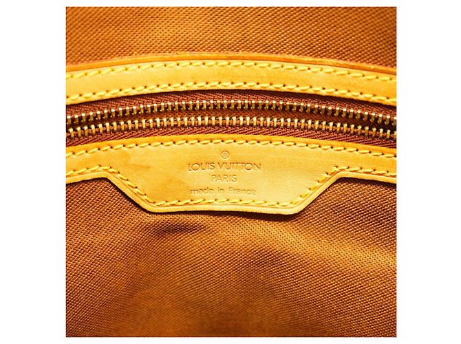 Borsa Cabas Mezzo Monogram Louis Vuitton Marrone - vista 5