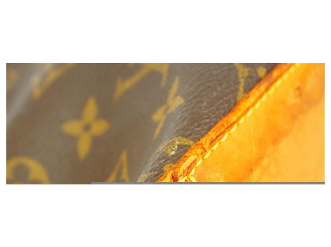 Borsa Cabas Mezzo Monogram Louis Vuitton Marrone - vista 6