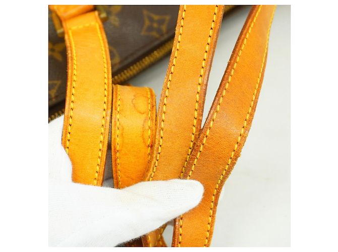 Borsa Cabas Mezzo Monogram Louis Vuitton Marrone - vista 8