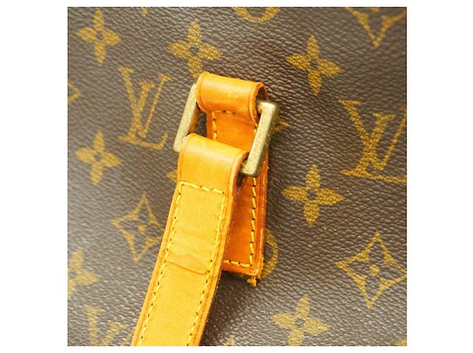 Borsa Cabas Mezzo Monogram Louis Vuitton Marrone - vista 9