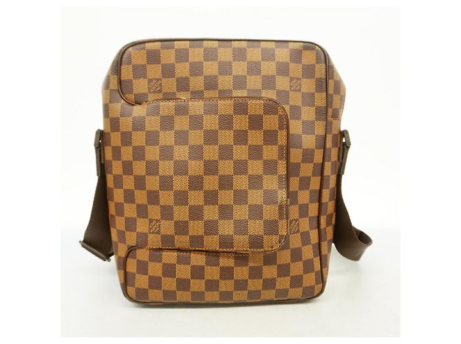 Borsa a tracolla Louis Vuitton Damier Olaf MM Damier ebene - vista 10