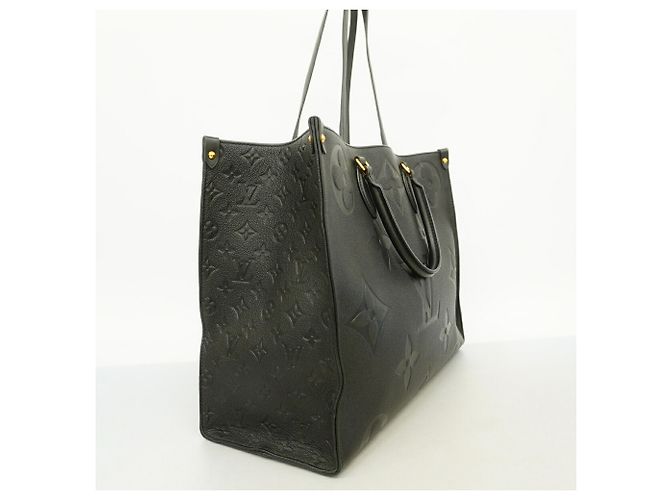 Borsa Tote Louis Vuitton Monogram Empreinte OnTheGo GM Nero - vista 2