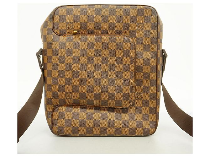 Borsa a tracolla Louis Vuitton Damier Olaf MM Damier ebene - vista 10
