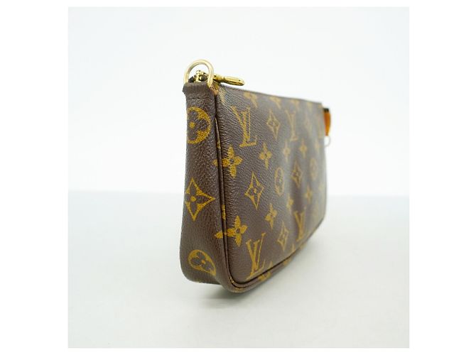 Louis Vuitton Monogram Pochette Accessoires Pouch Marrone - vista 2