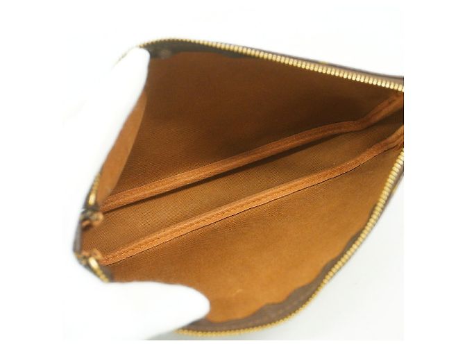 Louis Vuitton Monogram Pochette Accessoires Pouch Marrone - vista 4