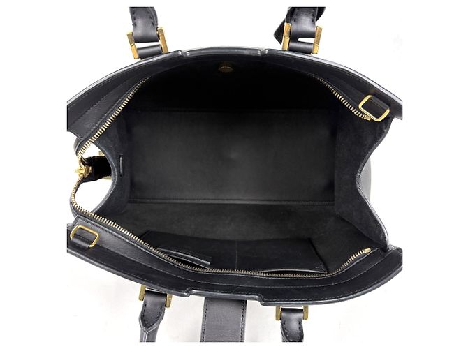 Borsa a mano in pelle 2-Way Cabas Small Yves Saint Laurent Nero - vista 7