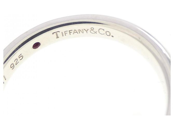 Tiffany & Co Tiffany Silver 925 Rubin Bandring - Ansicht 4