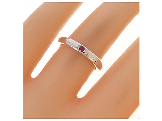 Tiffany & Co Tiffany Silver 925 Rubin Bandring - Ansicht 5