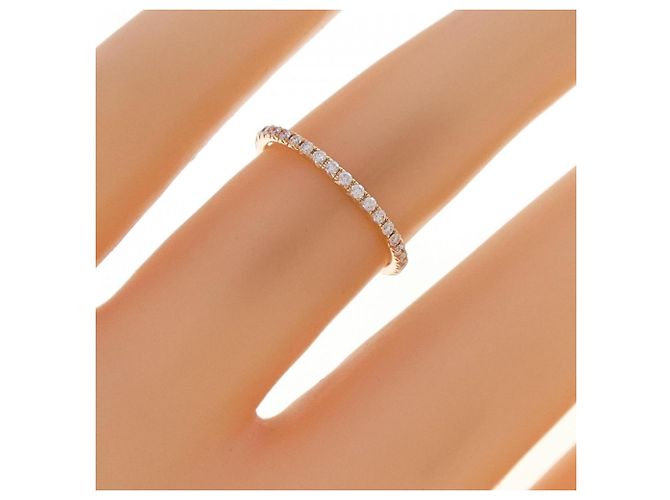 Tiffany & Co Anello Tiffany Metro 18K Oro Rosa e Diamante - vista 3