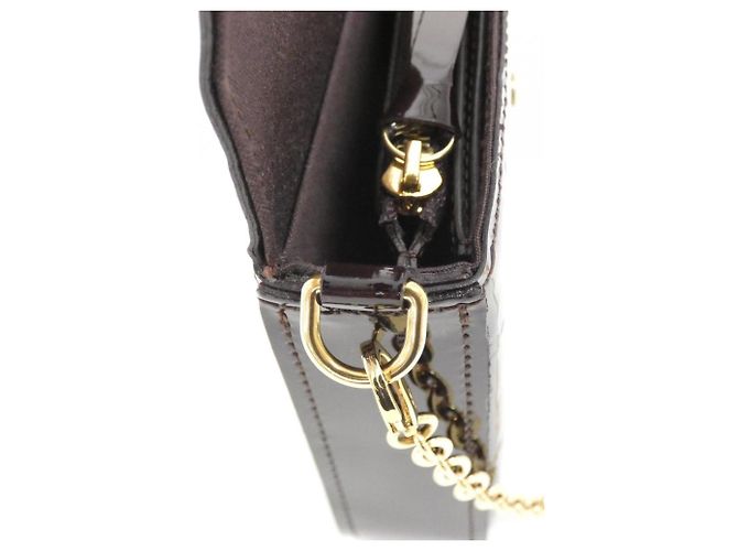 Borsa a tracolla Louis Vuitton Vernis Pochette Felicie Bordò - vista 7