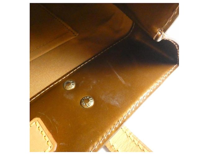 Borsa Louis Vuitton Vernis Lead MM Bronzo - vista 9