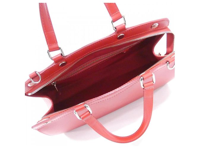 Borsa Louis Vuitton Epi Blair MM Rosso - vista 7