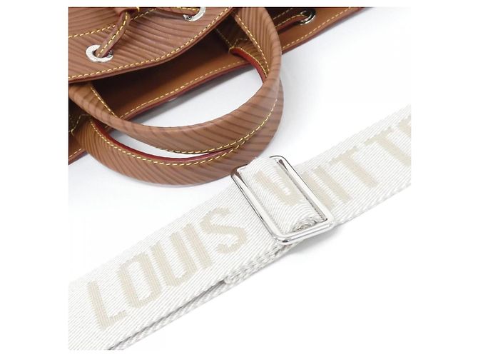 Borsa a tracolla Louis Vuitton Epi XL Maxi Noe Cognac - vista 8