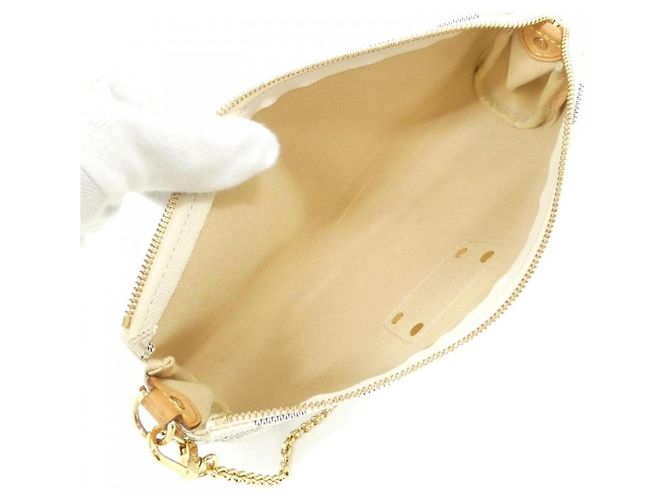 Borsa a tracolla Louis Vuitton Damier Azur Eva Blu - vista 10