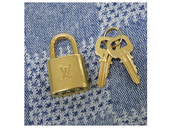 Borsa a mano Louis Vuitton Damier Denim 3D Speedy Bandoulière Blu - vista 3