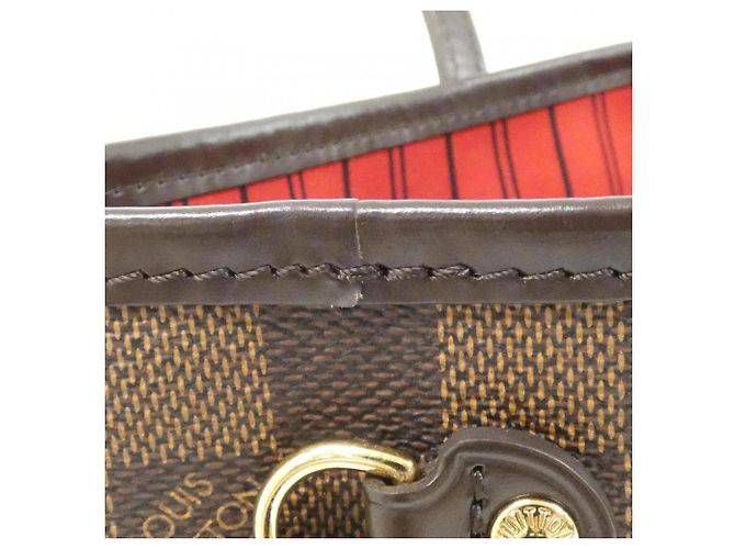 Borsa Louis Vuitton Damier Neverfull PM Damier ebene - vista 5