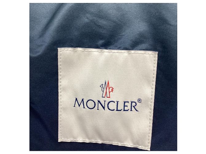 Giacca a vento con cappuccio tie-dyed Moncler in poliammide multicolore - vista 5