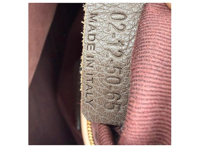 Borsa Chloé Paraty Medium in pelle grigia Grigio - vista 13