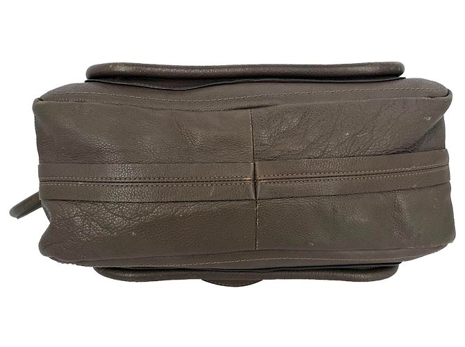 Borsa Chloé Paraty Medium in pelle grigia Grigio - vista 5