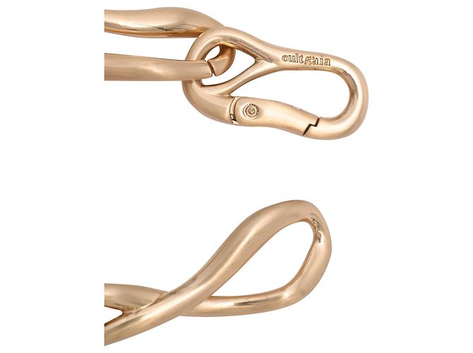 Collana Vera Chain Cult Gaia in ottone dorato D'oro - vista 4