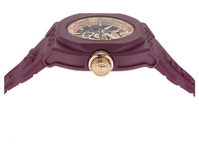Versace Orologio Automatico Skeleton V-Legend Rosso - vista 2