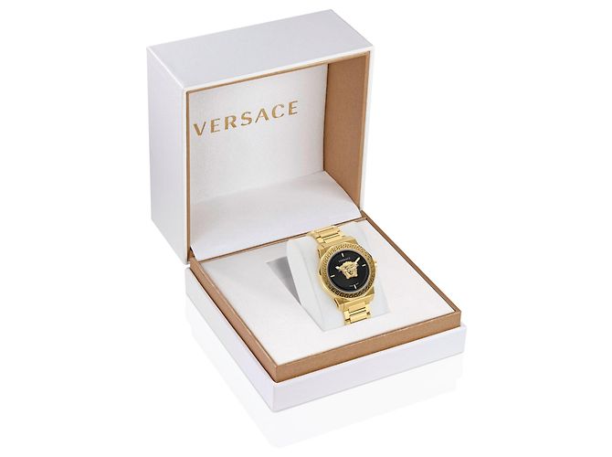Versace Medusa Deco Armbanduhr Golden Metallisch - Ansicht 4