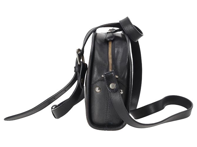 Apc Borsa a tracolla A.P.C Demi Lune in pelle blu scuro - vista 2