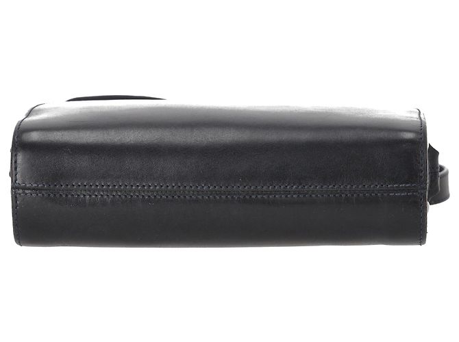 Apc Borsa a tracolla A.P.C Demi Lune in pelle blu scuro - vista 5
