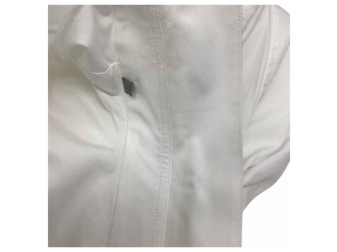 Camicia Dior con ricamo ape in cotone bianco Crudo - vista 4