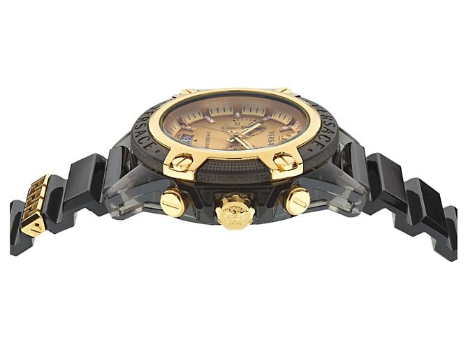 Versace Orologio Icon Active Diamond Nero - vista 2