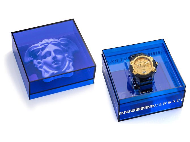 Versace Orologio Icon Active Diamond Nero - vista 4
