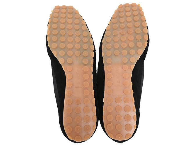 Sneakers Aeyde Uma Slim in camoscio nero - vista 6