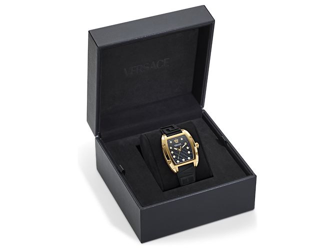 Reloj Versace Dominus Silicone Dorado Metálico - vista 4