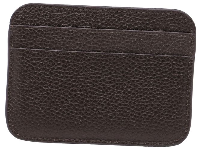 Everyday Balenciaga Kartenetui aus braunem Leder - Ansicht 4