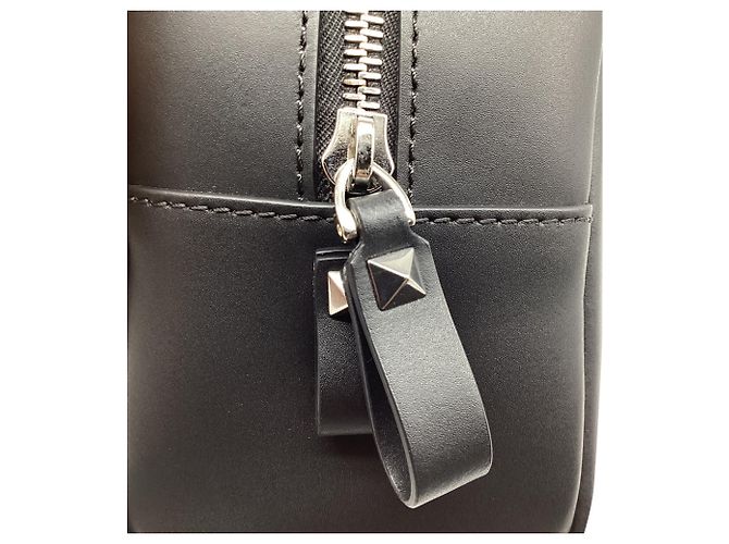 Necessaire Valentino Garavani Anywhen in pelle nera Nero - vista 11