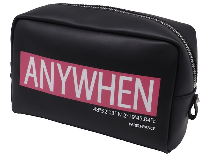 Necessaire Valentino Garavani Anywhen in pelle nera Nero - vista 2