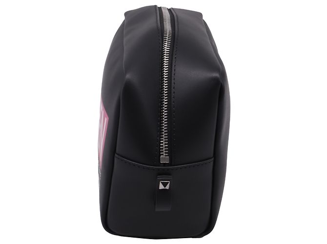 Necessaire Valentino Garavani Anywhen in pelle nera Nero - vista 3