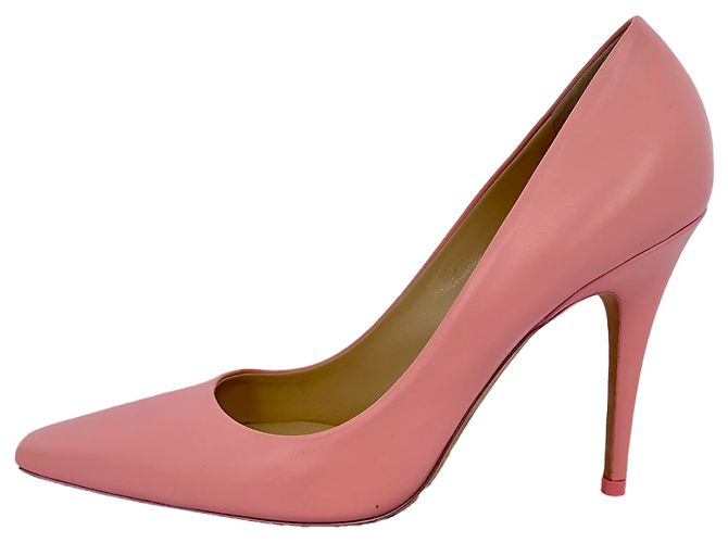 Décolleté Jimmy Choo x Off-White Frances in pelle rosa - vista 10