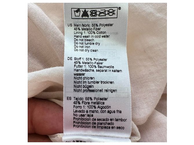Ba&sh Plissierter Maxi-Rock aus multicolorigem Polyester Mehrfarben - Ansicht 9