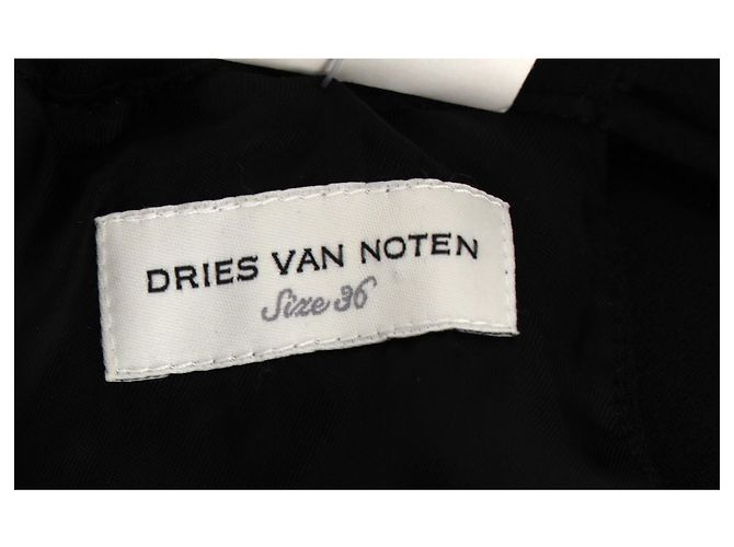 Dries Van Noten Halterkleid aus schwarzem Polyester - Ansicht 4
