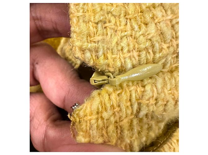 Ba&Sh Java Mini Skort in Yellow Wool - view 8