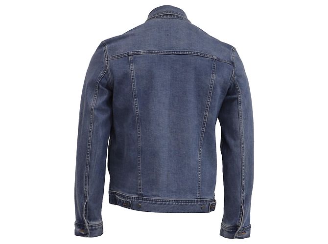 Apc Giacca in denim Classic A.P.C. in cotone blu - vista 4