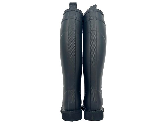 Off White Botas altas Off-White en PVC negro - vista 8