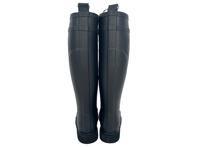 Off White Botas altas Off-White en PVC negro - vista 9