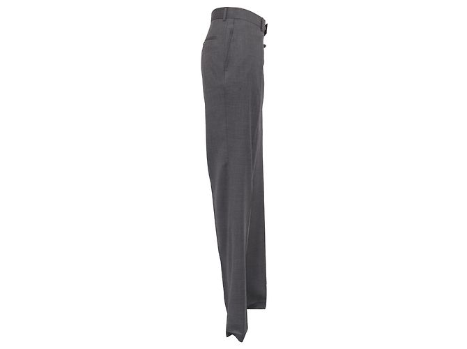 Pantalones Hugo Boss en lana gris - vista 2
