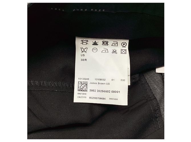 Pantalones Hugo Boss en lana gris - vista 7